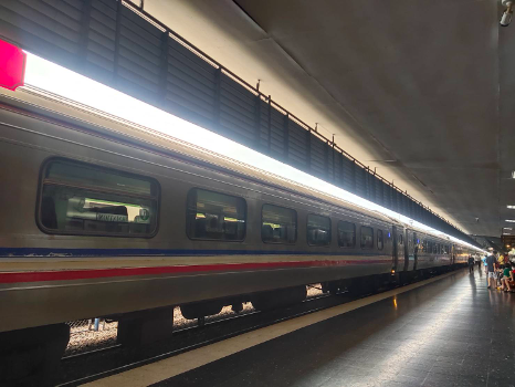 MY Sawasdee train from KL to Hatyai