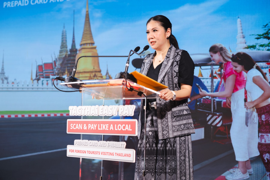 TAT backs TAGTHAi - KBank to first launch Tourist E-Wallet (TAGTHAi EASY PAY) service in Thailand for allowing foreign tourists to spend safely, scan Thai QR Payment to pay nationwide.